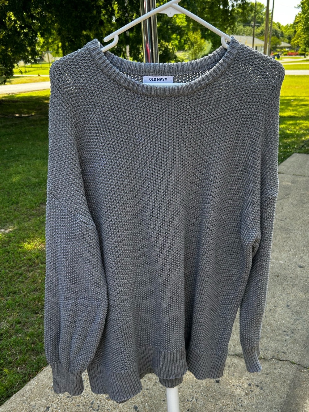 Old Navy Heather Gray Sweater